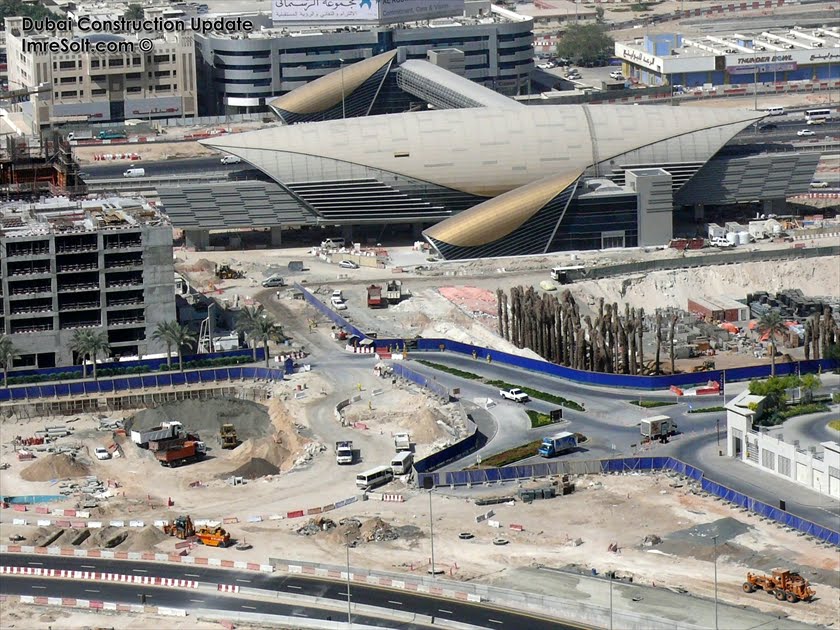 Dubai metro station