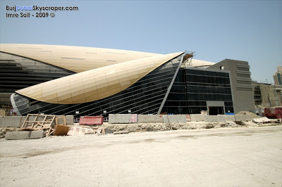 Dubai metro station entrance