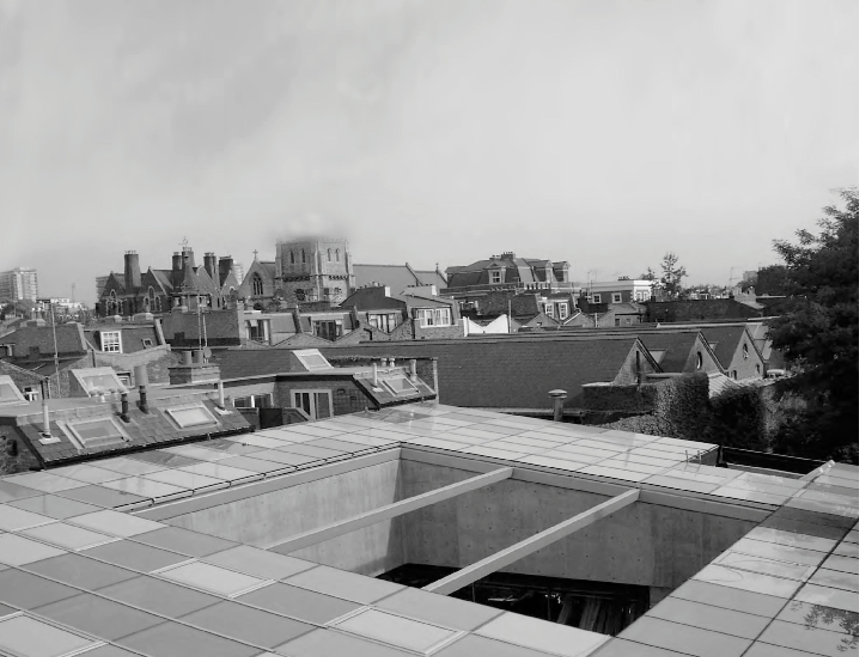 light house roofscape